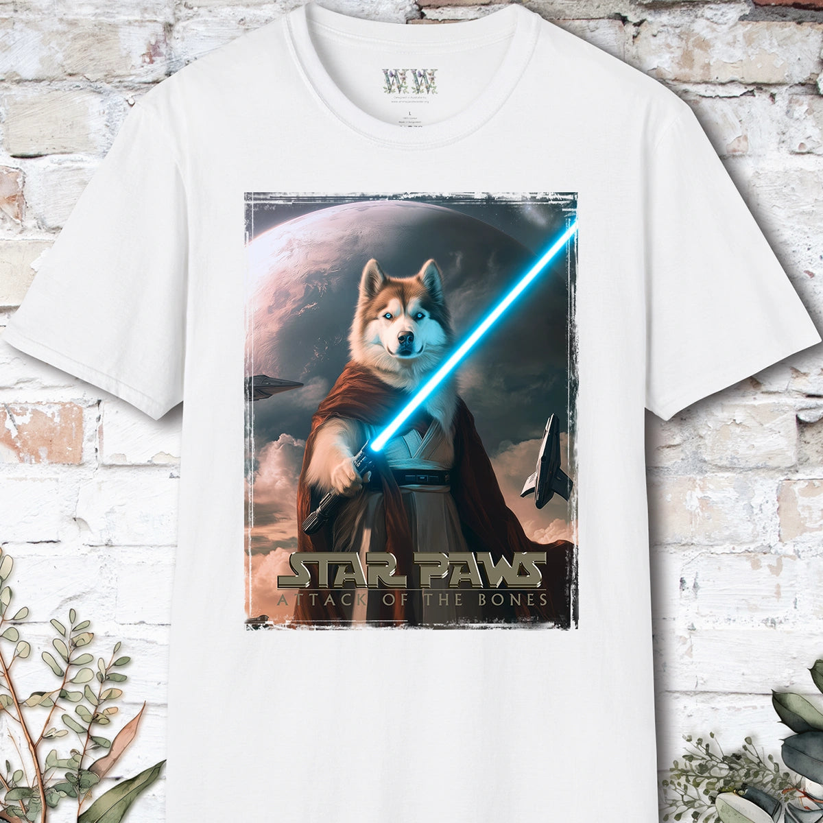Malamute #2 Star Paws Unisex T shirt
