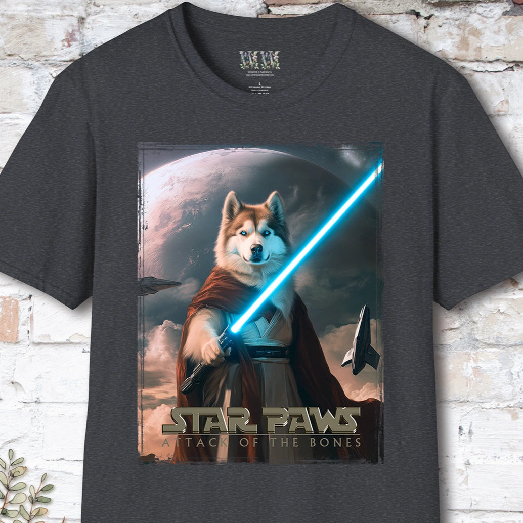 Malamute #2 Star Paws Unisex T shirt
