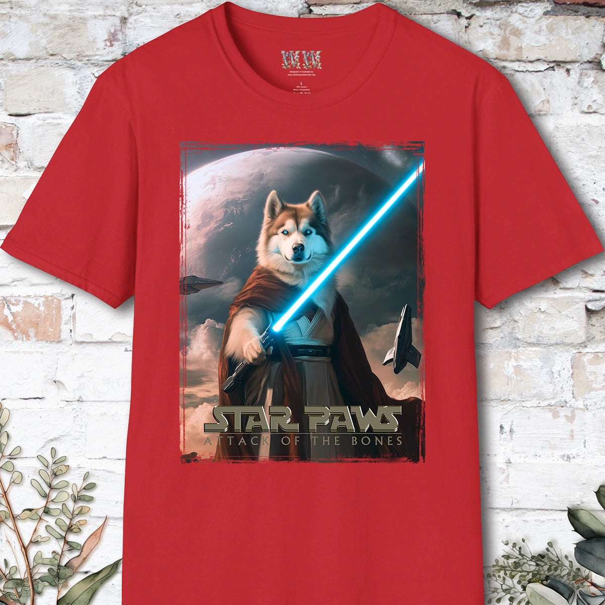 Malamute #2 Star Paws Unisex T shirt
