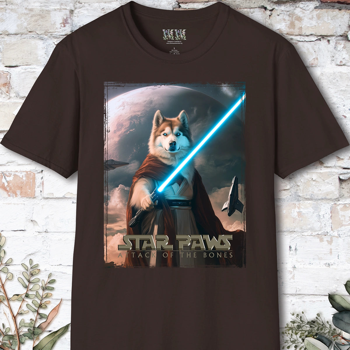 Malamute #2 Star Paws Unisex T shirt