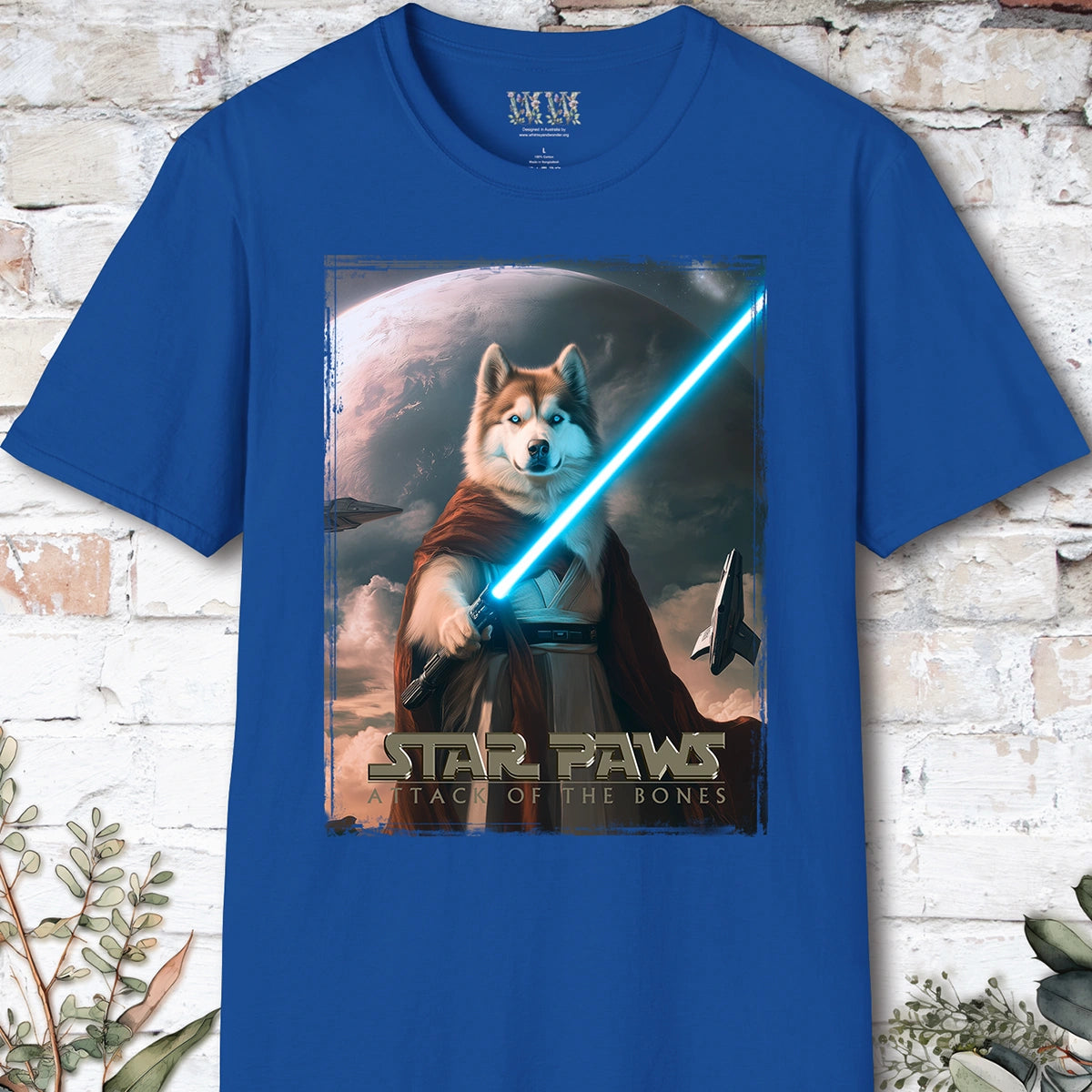 Malamute #2 Star Paws Unisex T shirt