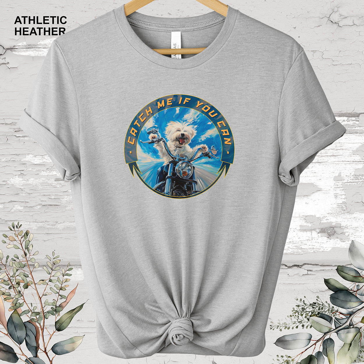 Maltese 'Catch me if you can' T shirt