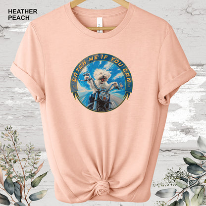 Maltese 'Catch me if you can' T shirt