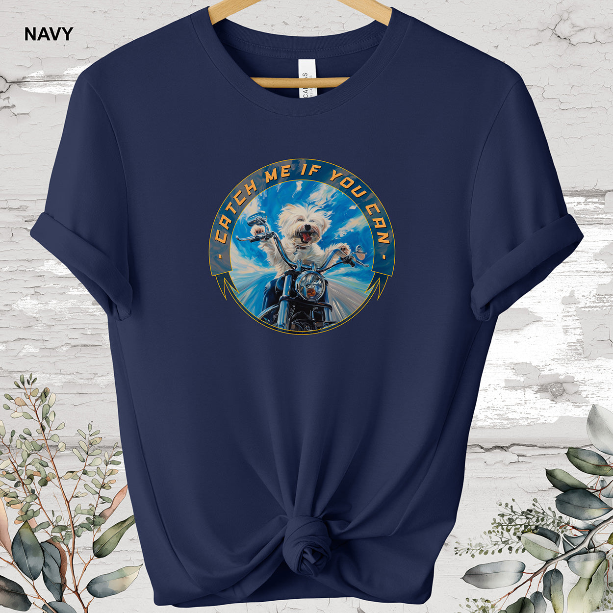 Maltese 'Catch me if you can' T shirt