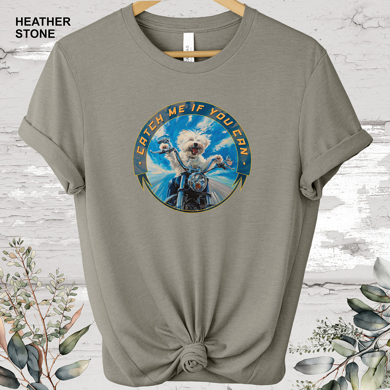 Maltese 'Catch me if you can' T shirt