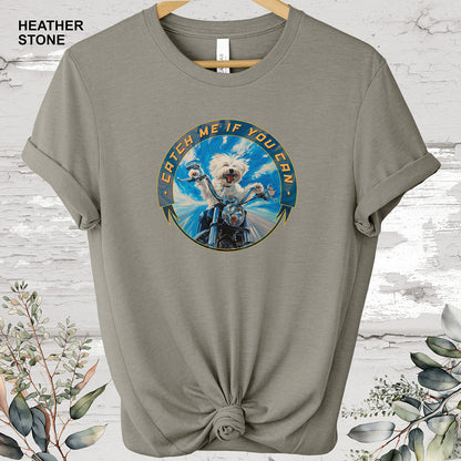 Maltese 'Catch me if you can' T shirt
