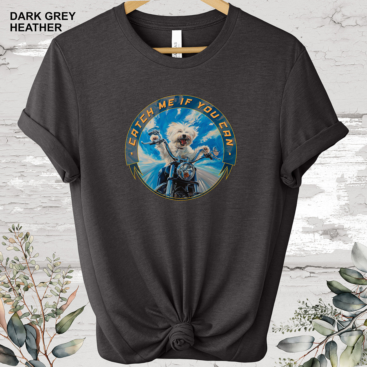 Maltese 'Catch me if you can' T shirt
