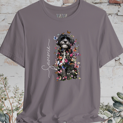 Maltese #2 Floral Personalised T shirt