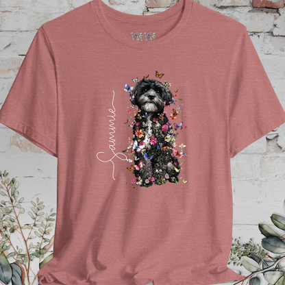 Maltese #2 Floral Personalised T shirt