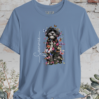 Maltese #2 Floral Personalised T shirt