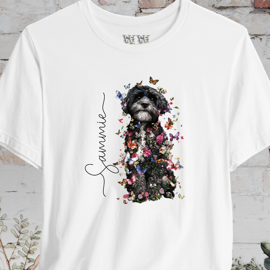 Maltese #2 Floral Personalised T shirt