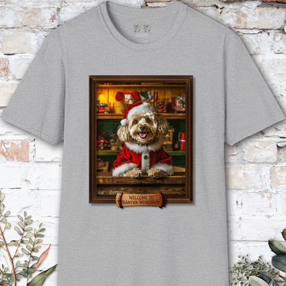 Maltipoo #2 Santa's Workshop Unisex T shirt