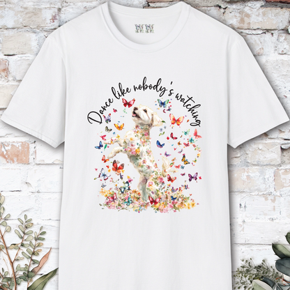 Maltipoo "Dance like nobody's watching" unisex T shirt