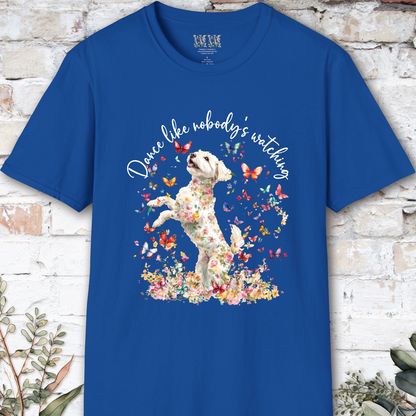 Maltipoo "Dance like nobody's watching" unisex T shirt
