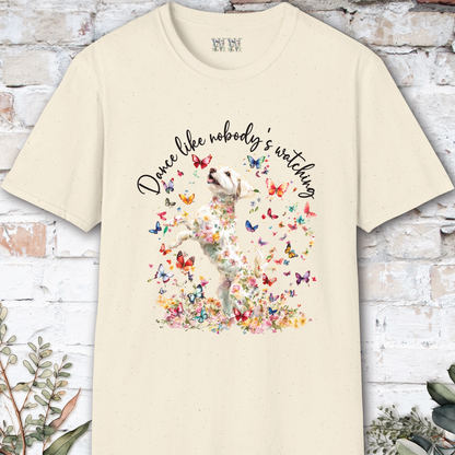 Maltipoo "Dance like nobody's watching" unisex T shirt