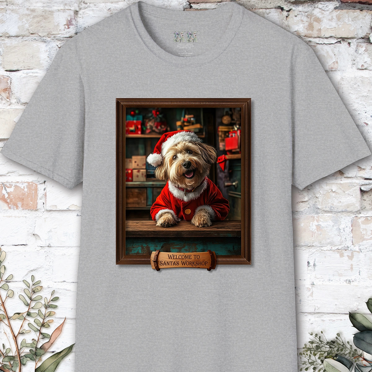 Moodle Santa's Workshop Unisex T shirt