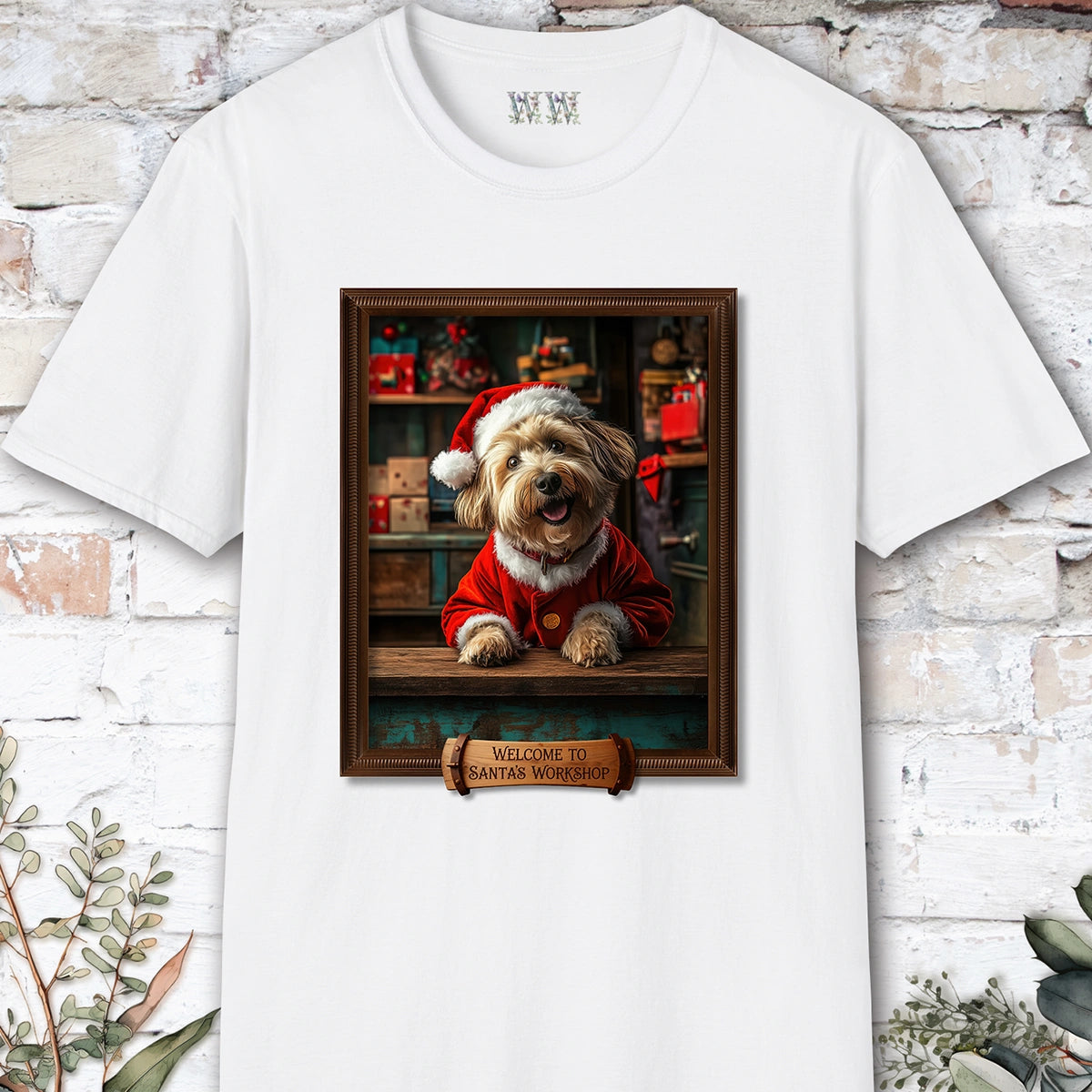 Moodle Santa's Workshop Unisex T shirt