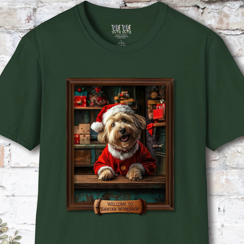 Moodle Santa's Workshop Unisex T shirt