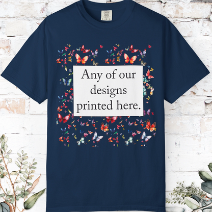 ANY DESIGN - USA Comfort Colours T-shirt