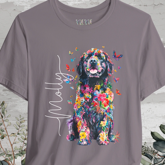 Newfoundland Floral Personalized T shirt