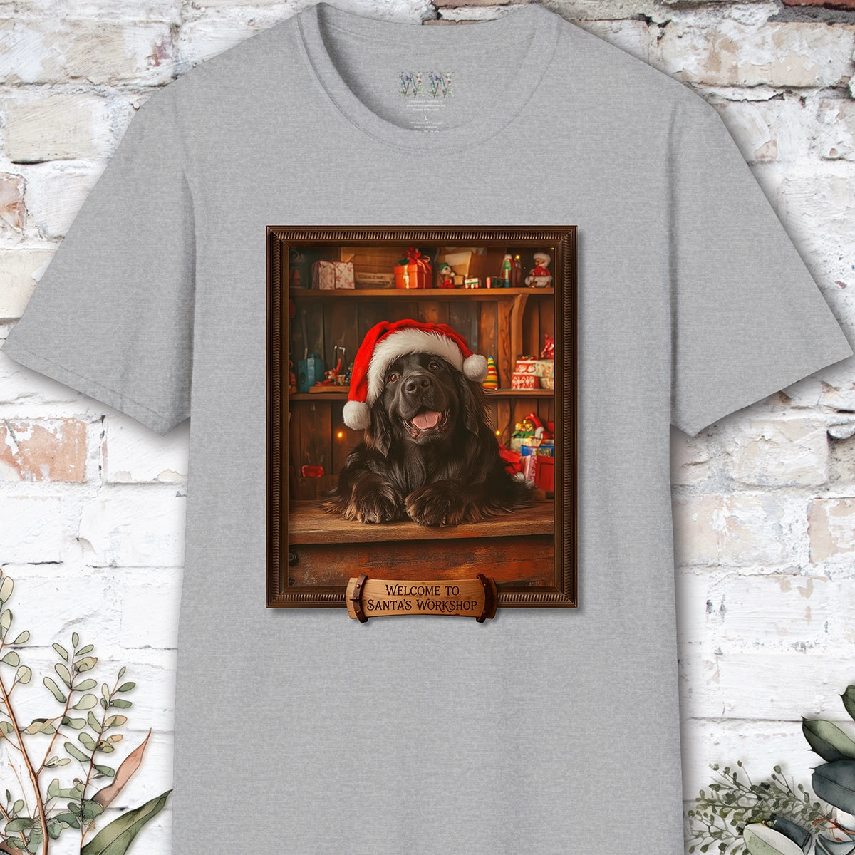 Newfoundland Santa's Workshop Unisex T shirt