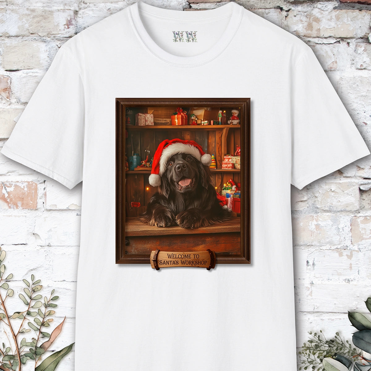 Newfoundland Santa's Workshop Unisex T shirt