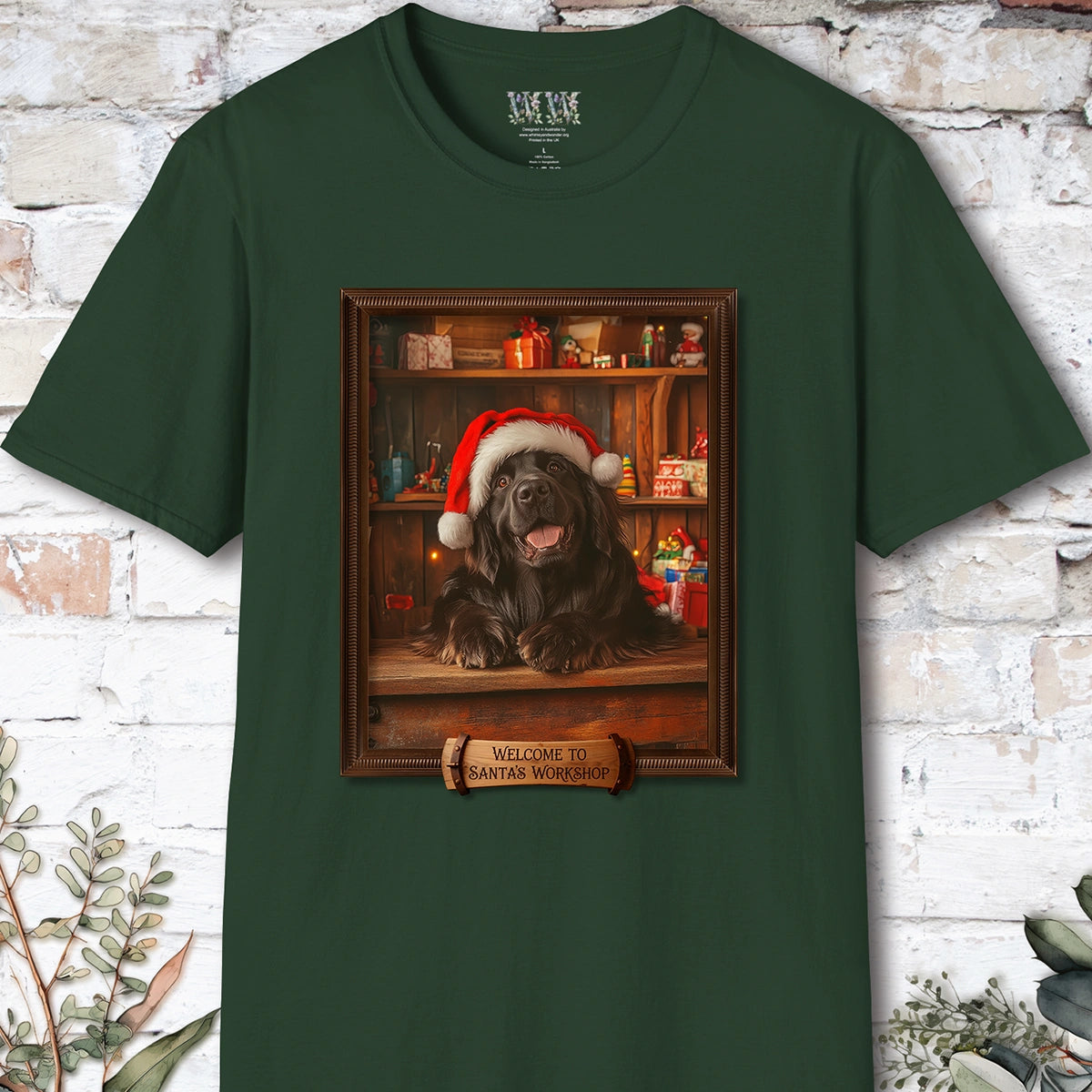 Newfoundland Santa's Workshop Unisex T shirt