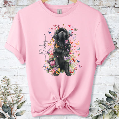 Newfoundland #2 Floral peronalised unisex T shirt