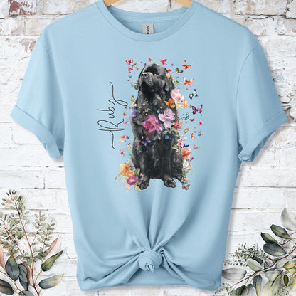 Newfoundland #3 Floral peronalised unisex T shirt