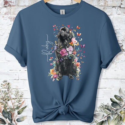 Newfoundland #3 Floral peronalised unisex T shirt