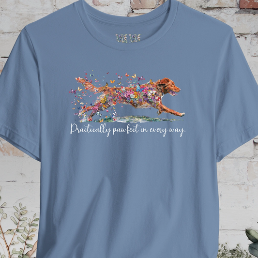 Nova Scotia Duck Tolling Retriever - Practically Pawfect in every way. T shirt