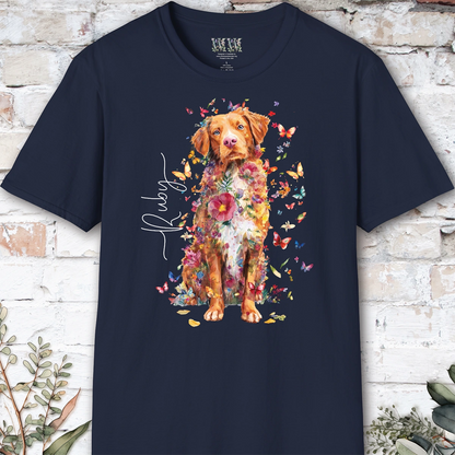 Nova Scotia Duck Tolling Retriever #2 floral, unisex T-Shirt