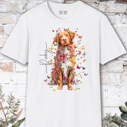 Nova Scotia Duck Tolling Retriever #2 floral, unisex T-Shirt