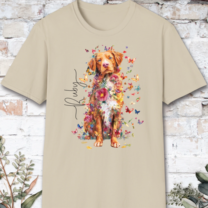 Nova Scotia Duck Tolling Retriever #2 floral, unisex T-Shirt