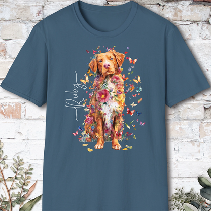 Nova Scotia Duck Tolling Retriever #2 floral, unisex T-Shirt