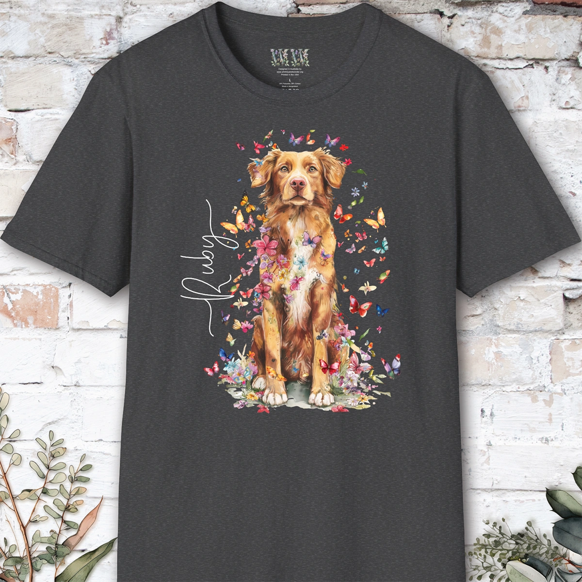 Nova Scotia Duck Tolling Retriever #3 floral, unisex T-Shirt