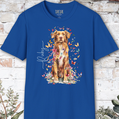 Nova Scotia Duck Tolling Retriever #3 floral, unisex T-Shirt