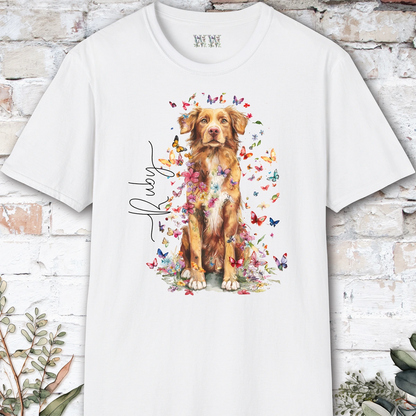 Nova Scotia Duck Tolling Retriever #3 floral, unisex T-Shirt