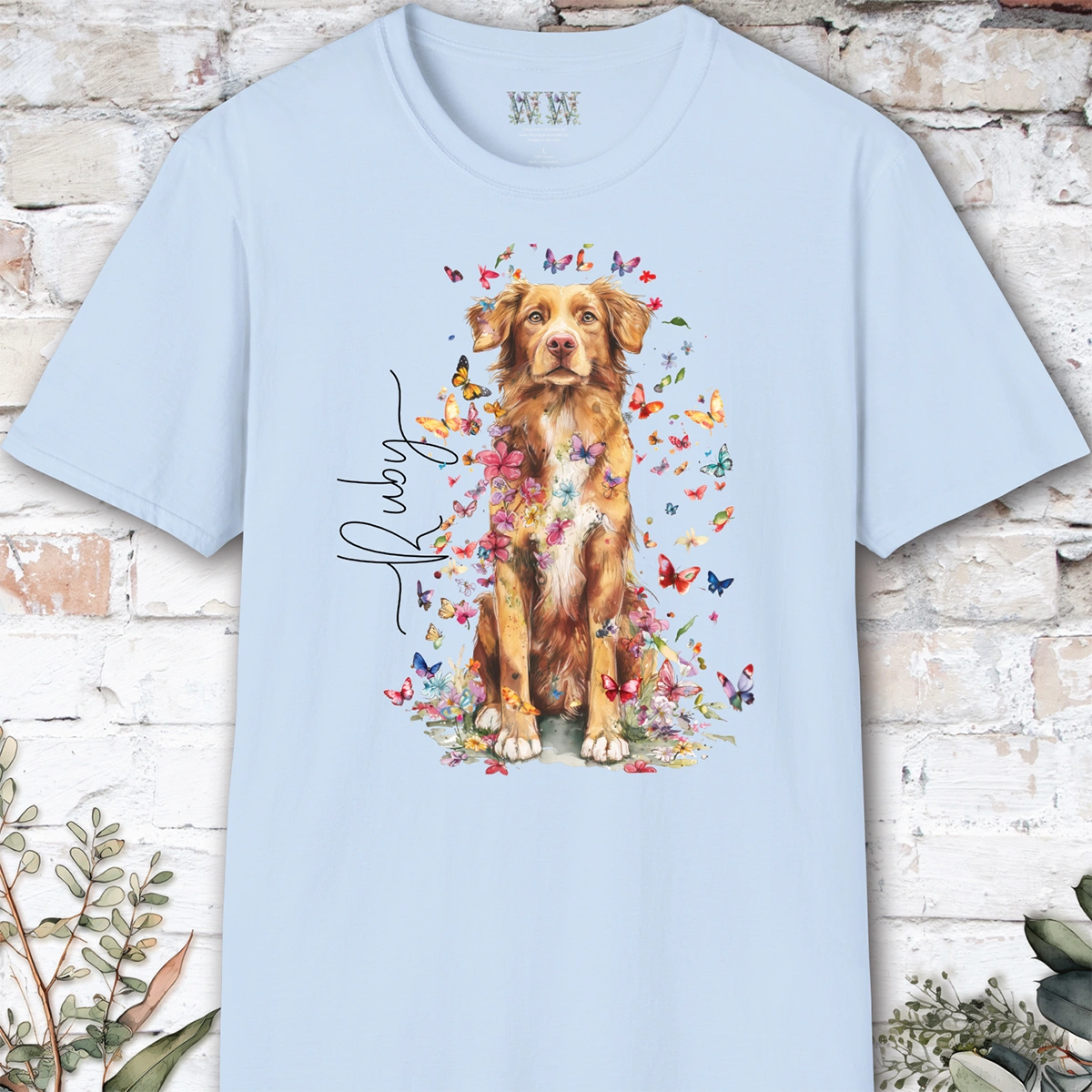 Nova Scotia Duck Tolling Retriever #3 floral, unisex T-Shirt