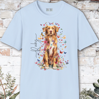 Nova Scotia Duck Tolling Retriever #3 floral, unisex T-Shirt