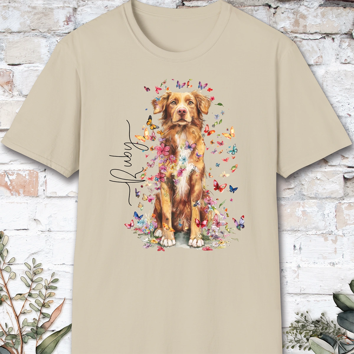 Nova Scotia Duck Tolling Retriever #3 floral, unisex T-Shirt