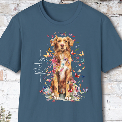Nova Scotia Duck Tolling Retriever #3 floral, unisex T-Shirt