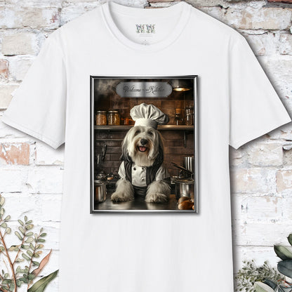 Old English Sheepdog Chef Unisex T shirt