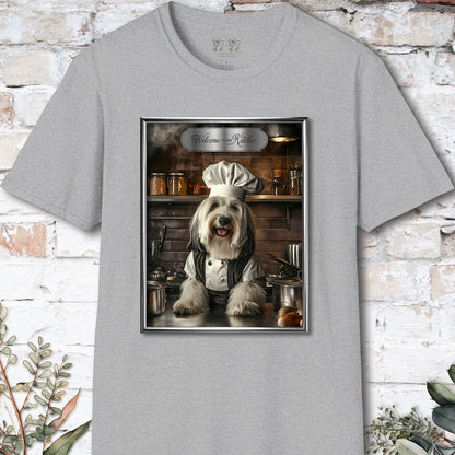 Old English Sheepdog Chef Unisex T shirt