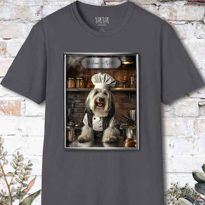 Old English Sheepdog Chef Unisex T shirt