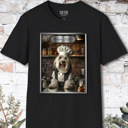 Old English Sheepdog Chef Unisex T shirt