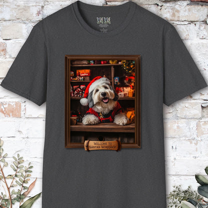 Old English Sheepdog #1 Santa's Workshop Unisex T shirt