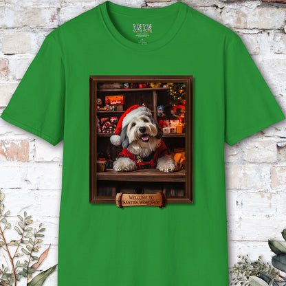 Old English Sheepdog #1 Santa's Workshop Unisex T shirt
