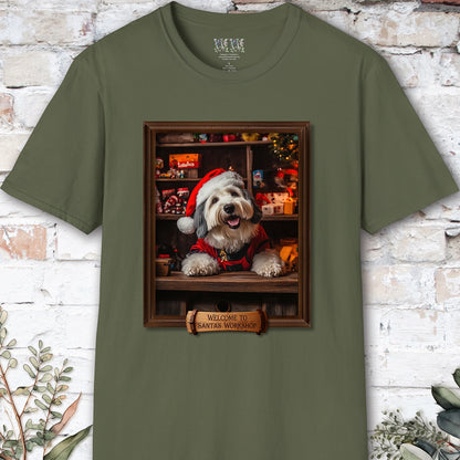 Old English Sheepdog #1 Santa's Workshop Unisex T shirt