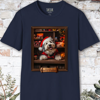 Old English Sheepdog #1 Santa's Workshop Unisex T shirt
